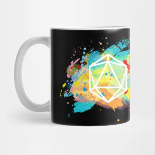 Possibilities (White d20) Mug